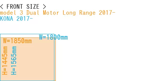 #model 3 Dual Motor Long Range 2017- + KONA 2017-